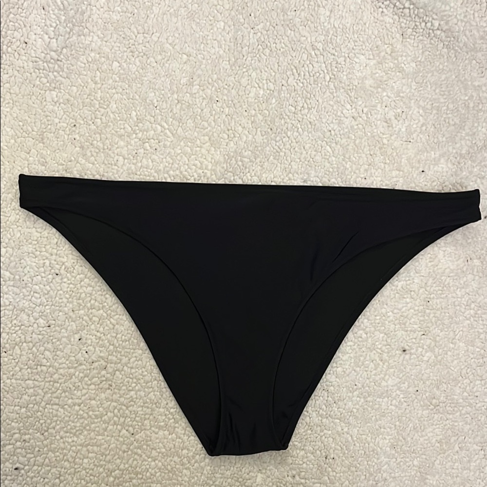 Aerie Black Classic Bikini Bottom Swim